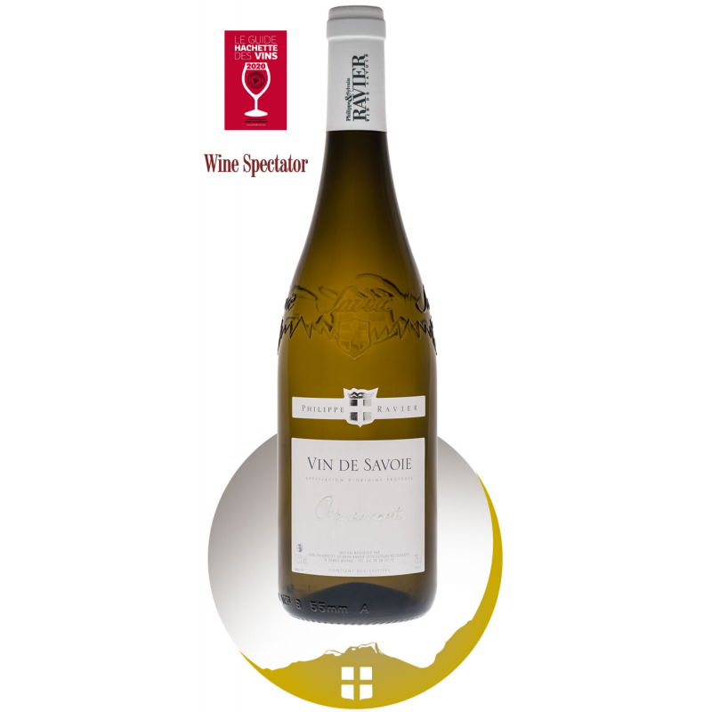 Bouteille vin blanc cru Apremont de la gamme domaine Bouteille vin blanc cru Apremont de la gamme domaine