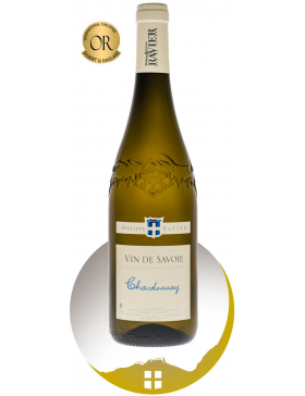 Bouteille vin blanc cépage Chardonnay de la gamme domaine