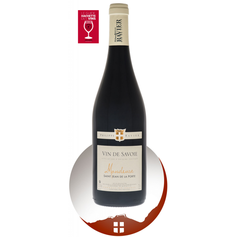Bouteille vin rouge AOP Vin de Savoie Mondeuse cru Saint Jean de la Porte de la gamme domaine