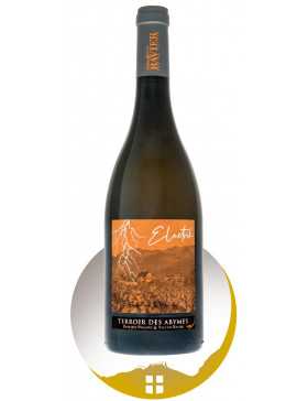 Bouteille vin blanc AOP Vin de Savoie Les Abymes - Electrik -de la gamme Empreinte de Vigneron