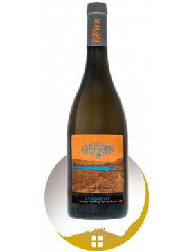 Bouteille vin blanc AOP vin de Savoie Apremont cru Clos Saint André de la gamme Empreinte de Vigneron