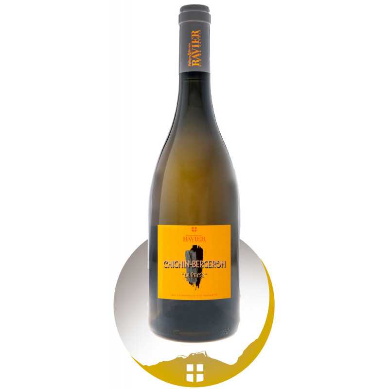 Bouteille vin blanc Aop vin de Savoie cru Chignin Bergeron de la gamme Nos Bien Élevés