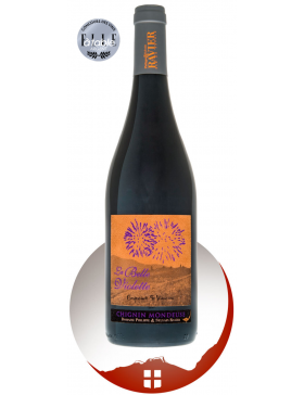 Bouteille vin rouge AOp vin de Savoie cru Chignin Mondeuse de la gamme Empreinte de Vigneron